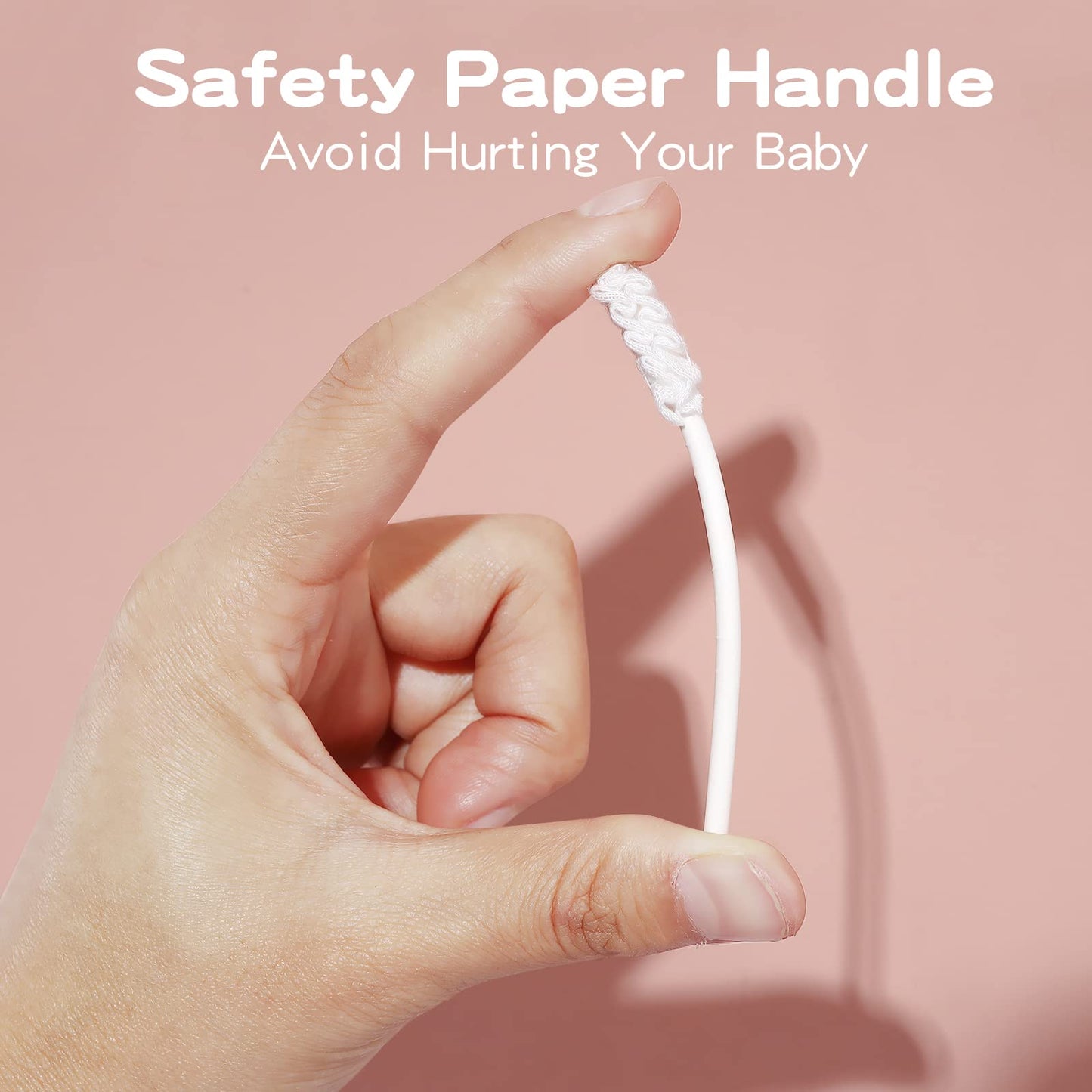 Mokoala 60Pcs Baby Tongue Cleaner, Baby Toothbrush, Disposable Infant Mouth Cleaner, Soft Gauze Toohthbrush Toddler Oral Cleaning Stick Dental Care for 0-36 Month Newborn