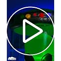 7ft Tall Halloween Inflatable Alien Decoration with Animated LEDs Outdoor Yard Decor