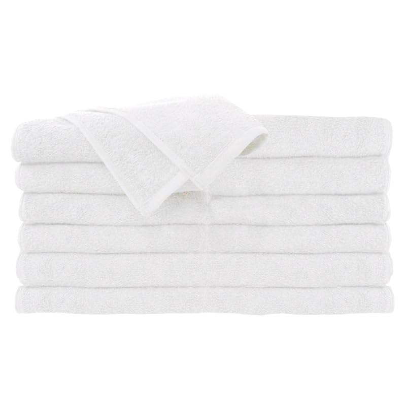 ForPro Premium All-PPurpose Towels 12ct - 16 x 27 in, White, 410 GSM, Pack of 12