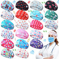 20 Pack Nurse Headbands with Buttons for Masks, Women’s Hair Accessories