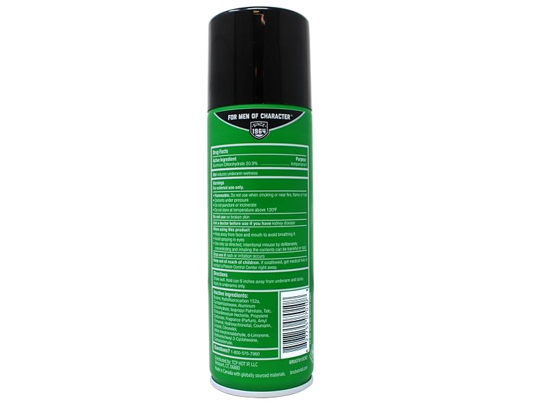 Brut 6 oz Classic Scent Antiperspirant Aerosol - 6 Pack