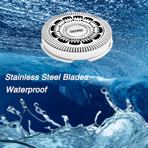 SH60 Replacement Heads Compatible with Philips Norelco Series 6000 Replacement Heads Blades for S6880/81 S6810/82 S6850/85, 6Pack