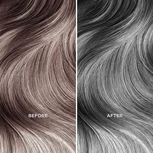 MOEHAIR Silver Hair Toner for Gray & White Hair - Sulfate-Free, 12 Fl Oz