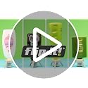 Flip-It! Bottle Emptying Kit - Pastel Color Edition with Grey, Coral, Dark Grey, Cream Variations
