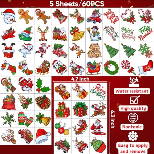 Leesgel 66 Sheets Full & Half Arm Temporary Tattoos Sleeves for Kids, Mixed Size Fake Tattoo Stickers with Dinosaur/Cars/Mermaid, Hawaiian Party Faovrs Supplies