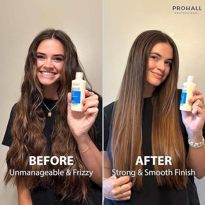 Brazilian Keratin Hair Treatment Blowout Complex Formaldehyde Free - PROHALL SELECT ONE 3.4oz/100ml - Keratina Queratina Brasileña Para Alisar el Pelo Sin Formol- Protein Hair Treatment