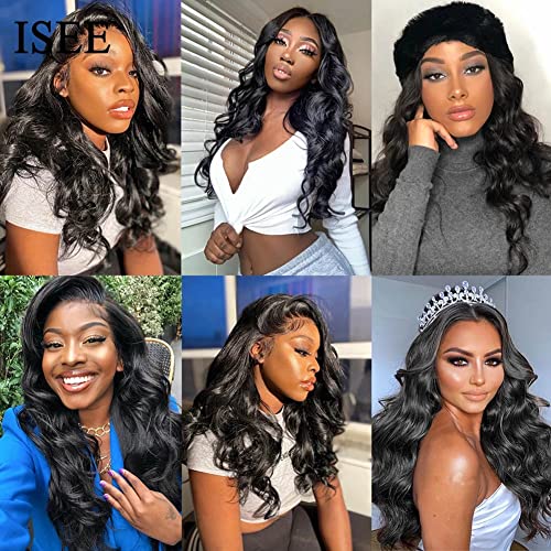 8A Brazilian Virgin Body Wave Human Hair Bundles - 10 Inch, Unprocessed, Silky & Full