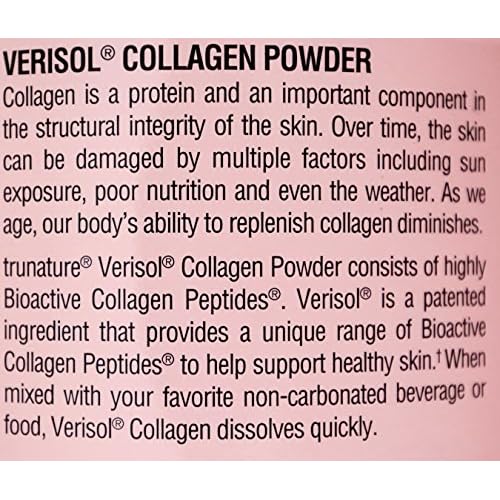 Worry Free Gadgets C-1215667 Trunature Verisol Collagen Pow Perp Healthy Skin With Bioactive
