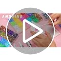 102,000 Pcs Rhinestone Bedazzling Kit with Glue - DIY Craft Jewelry & Decor
