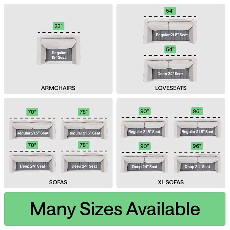 Gorilla Grip 24x96 in Grey Couch Cushion Support Board for Sagging Sofas - Ultra Durable 0.43 in Thick