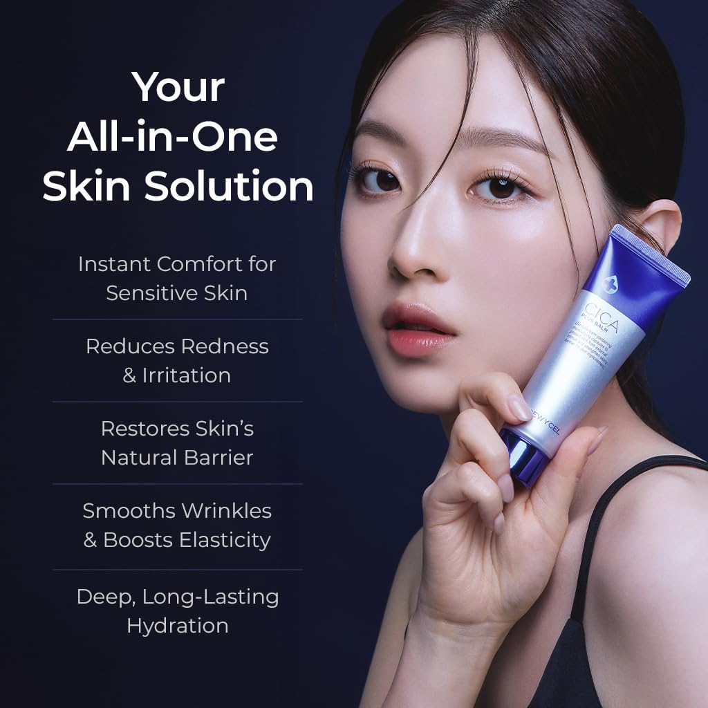 DEWYCEL CICA PLUS BALM with Vitamin C inducer | Premium Korean Day and Night Moisturizer | Centella asiatica, Madecasoside, hyaluronic acid | 1.70 fl oz / 50 ml