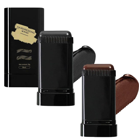 Waterproof Hair Dye Comb | Instant Gray Root Touch-Up Stick, Sweat-Proof & Travel-Friendly Hair Color Stick with Built-in Comb