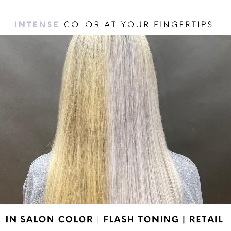 Watercolors Metallic Color Depositing Shampoo - Silver 8 Fl Oz - Intense Shine & Revive Fading Tones