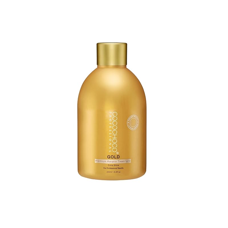 Keratin Hair Treatment 250 ml - CocoChoco Gold Premium Smoothing & Gloss