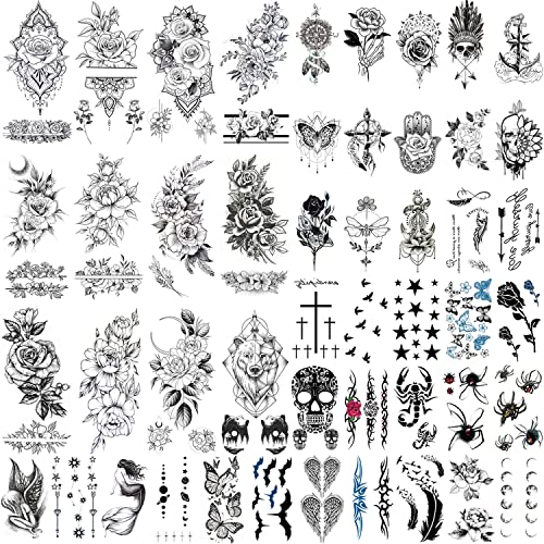Multisize Indian Daily Use Forehead Bindi Round Dot Tattoo Body Black Velvet Dot Bindi Tattoo Stickers Adhesive Body Bindi Forehead Stickers face Jewelry Indian Daily Use for Women (6 mm)