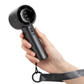 JISULIFE Handheld Fan Pro1S 40H Runtime 9m/s USB-C Output 5000mAh Starry Grey