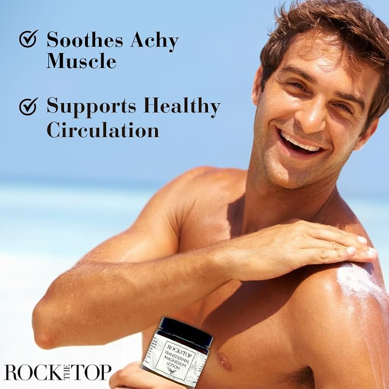 Magnesium Lotion for Sleep & Skin Care - Hydrating Mineral Topical Cream