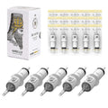 Tattoo Cartridge Needle 12 Round Liner X-Taper 50Pcs Membrane EN05S-50-1207RL