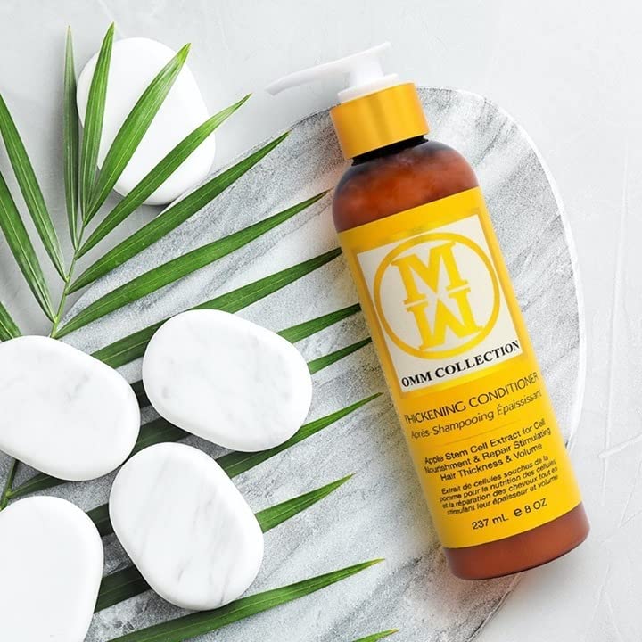 OMM Collection Thickening Hair Conditioner for Damaged & Thinning Hair - Natural Deep Repair & Volume - 8 Oz