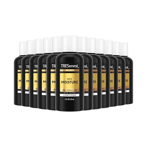 TRESemm? Rich Moisture Hydrating Conditioner 12 Count for Dry Hair Formulated With Pro Style Technology 3 oz Fl Oz