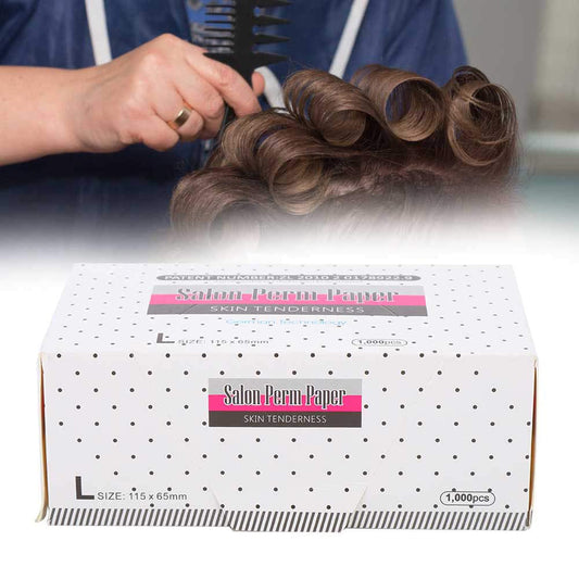 Hair Perm Paper Barber Shop Ultra-Thin Hair Perm Paper Mesh Breathable Perming Paper Hairdressing Tool Salon Professional Perm for Color Treated, Thin or Delicated Hair(Hair Perm