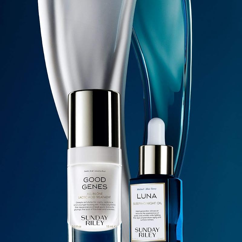 Sunday Riley Power Couple Kit - Good Genes + Luna Sleeping Night Oil