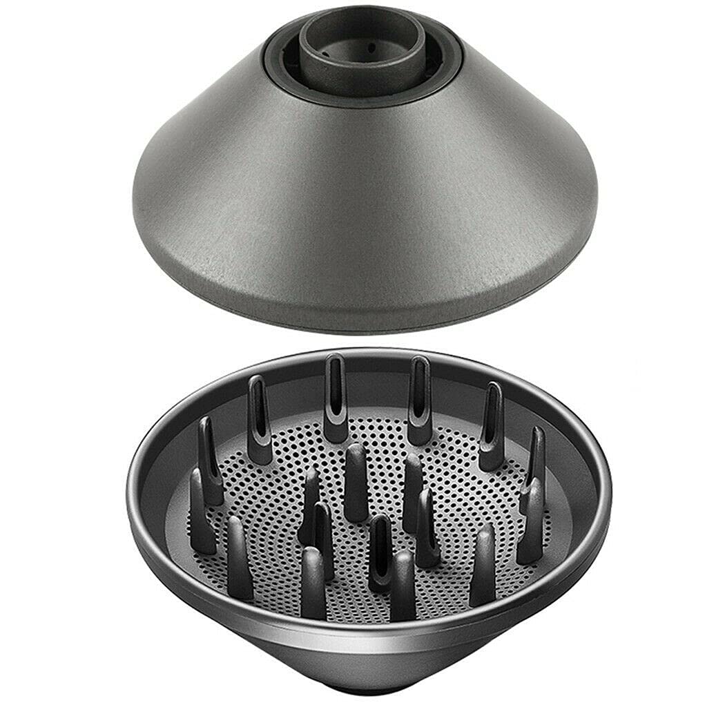 Hair Diffuser Attachment Nozzles for Dyson Supersonic Hair Dryer HD01 HD02 HD03 HD04 HD08 HD15 Tools Accessaries Parts, Black
