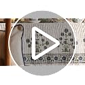 French Linen Tablecloth Rectangular 118x67 Inches Vintage Style Ivar A