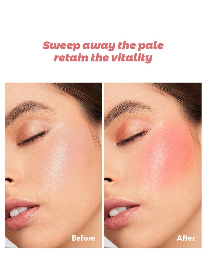 Soft Focus Cheek Balm - Creamy Peach Blush for "My Skin But Better" Glow (#01)