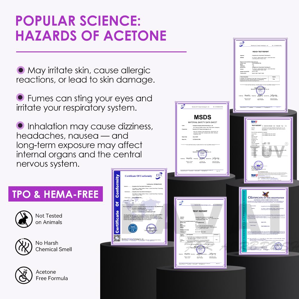 FAVAI 6 Colors Airbrush Gel Nail Polish Air Gel Set - Macaron Collection (#M) 6 * 15ml