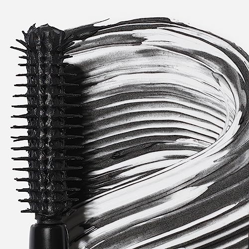 Saie Mini Mascara 101 - Lash Lengthening Mascara for Thick, Bold, Lifted Lashes - Buildable Eye Makeup Formulated to Strengthen and Condition with Rich Nutrients - Black (0.17 oz)