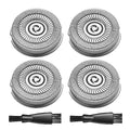 Pitbull Shaver Replacement Blade for Skull Shaver Replacement Heads Compatible with Pitbull Gold Replacement Blades Skull Shaver Replacement Blades, 4 Pack Skull Shaver Blades, Gifts for Bald Men