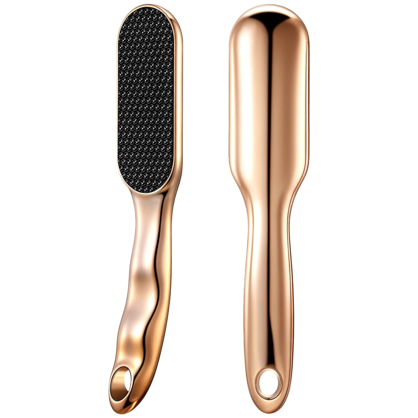 Lanties Hard Skin Remover Nano Glass Foot File, Veins Grain Foot File, Professional Foot Care Tools, Pedicure Tool for Smooth Feet, Safe and to Remove Hard Skin and Dead Skin Foot Scrubber(Gold)