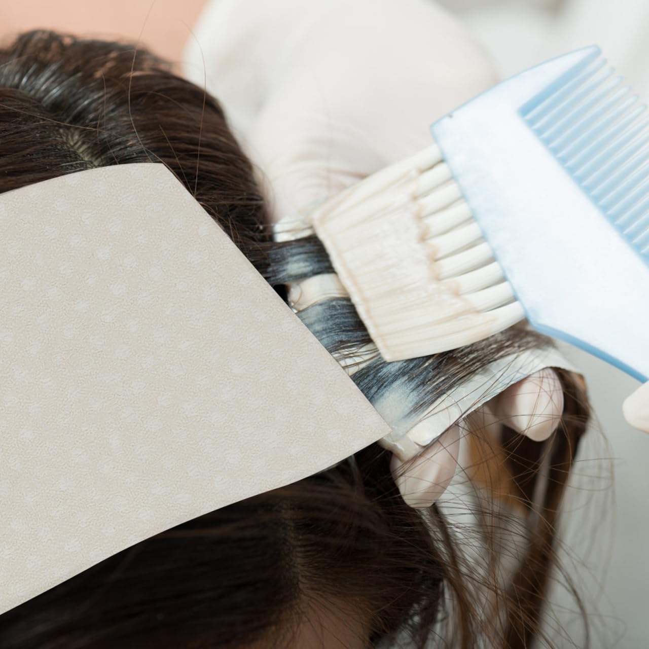 TOVINANNA 1box Wrist Perm Paper Salon End Papers Hair Accessory Perm Paper for Salon Perming Tool Hair Salon Accessory Hairdressing Perm Tissue Paper Perm Papers End Papers for Perm White