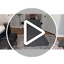 Grey Foldable Floor Sofa Bed with Pillow - Convertible Sleeper Chair for Living Room - Single