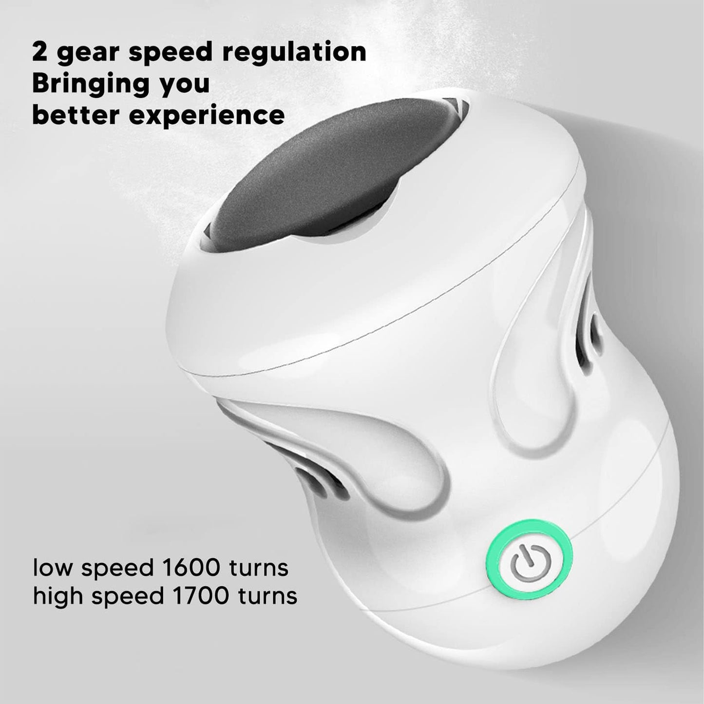 Morrat Foot Grinder, Electric Foot Grinder, New Pedicure Automatic Callus Remover, Wireless Portable Callus Remover with Vacuum Adsorption, Skin Hard Rupture Skin Trimmer Dead Skin (Style A)