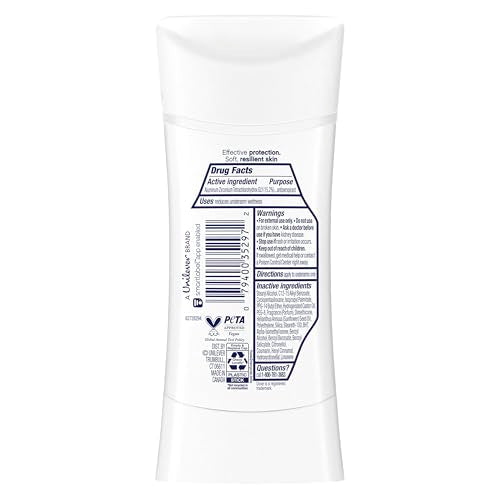 Dove Advanced Care Cool Essentials Antiperspirant Stick 2.6 oz Pack of 12 - Skin Repair & 72H Odor Control