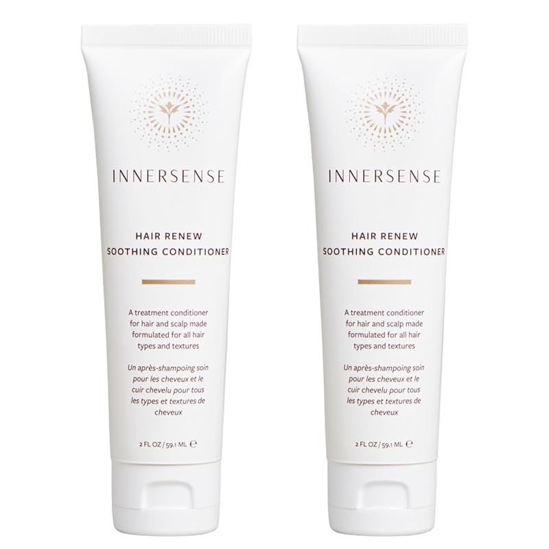 Hair Renew Soothing Conditioner 2oz (2 Pack) - All Hair Types, Vit B3 & Willowbark