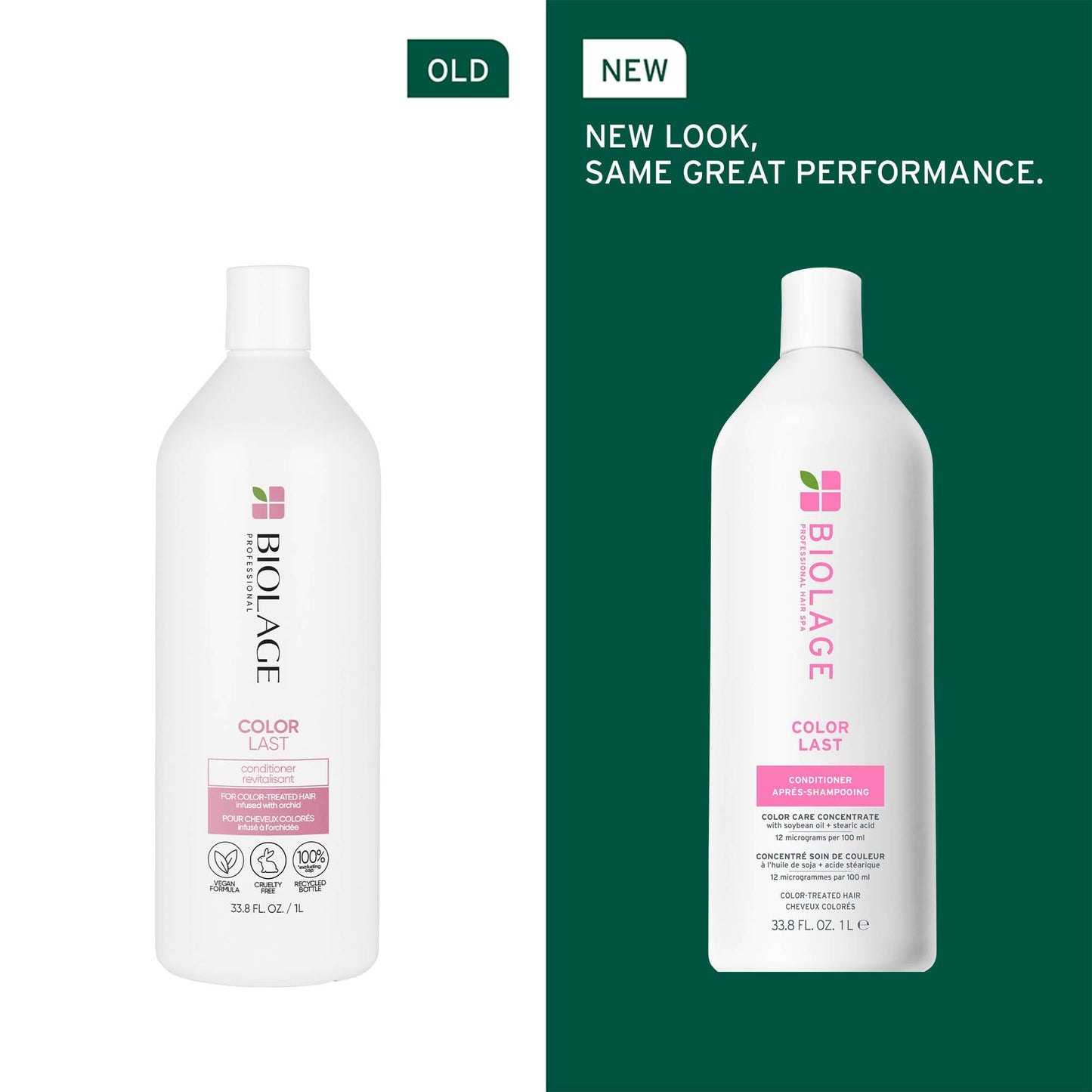 Biolage Color Last Conditioner | Color Safe Conditioner | Helps Maintain Depth & Shine | For Color-Treated Hair | Paraben & Silicone-Free | Vegan| Cruelty Free | 33.8 Fl. Oz
