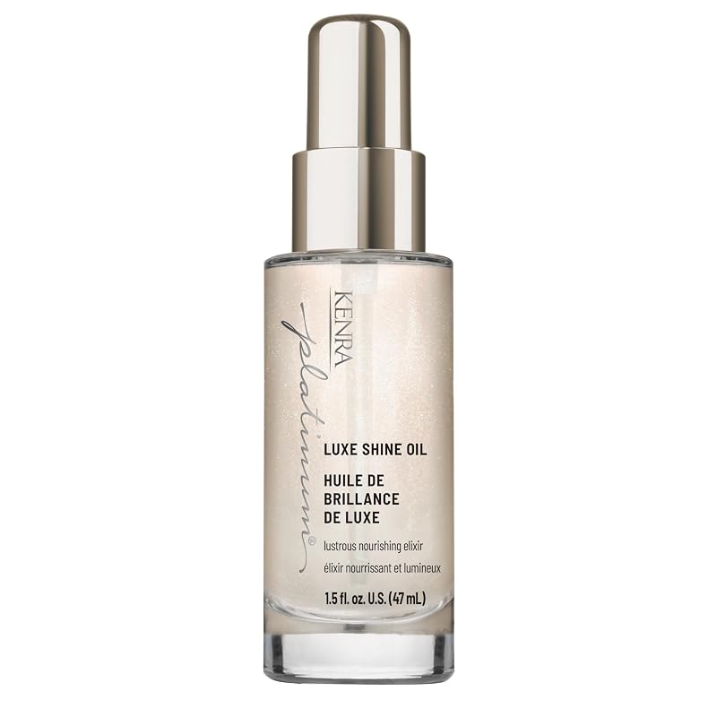 Kenra Luxe Shine Oil - Gold Enriched Nourishing Elixir for Medium to Coarse Hair (1.5 Fl Oz)