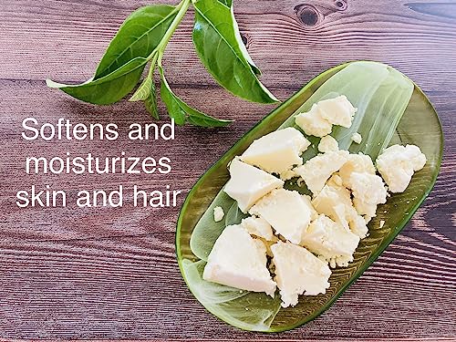 Cupuacu Butter 8oz - Pure, Raw & Unrefined for DIY Body Butters, Lotions & Soaps (Oslove Organics)