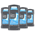 Dove Men+Care Cool Fresh Antiperspirant Deodorant Stick 4 Pack, 2.7 oz each, 72H Protection