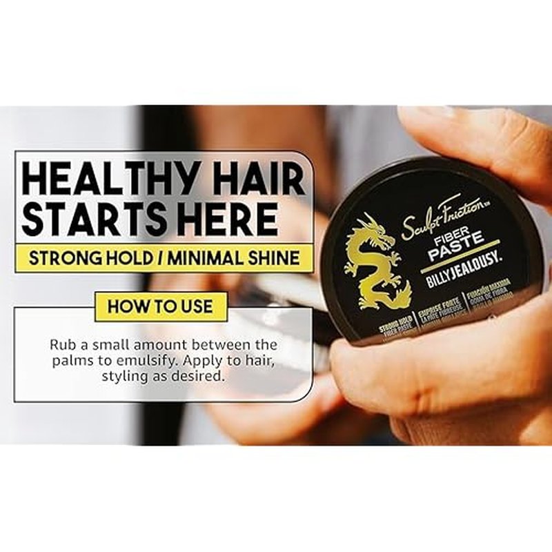 Billy Jealousy Sculpt Friction Fiber Paste, 3 oz