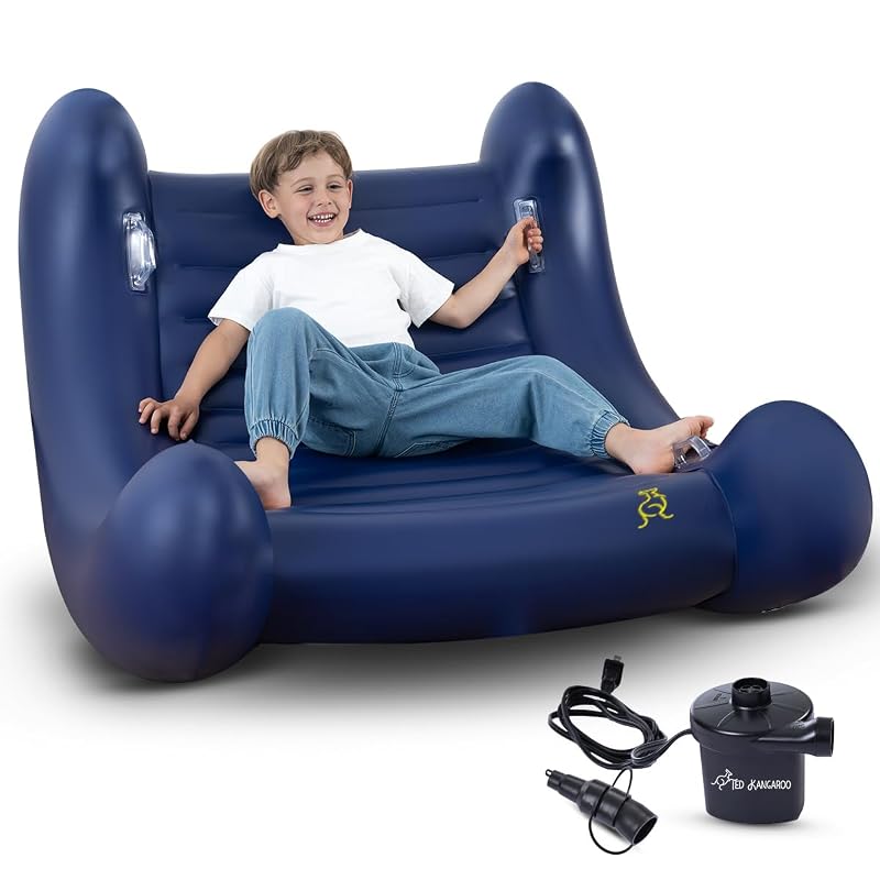 Ted Kangaroo CloudBounce Ultra Sensory Rocker for Kids - Small, Patented Inflatable Chair