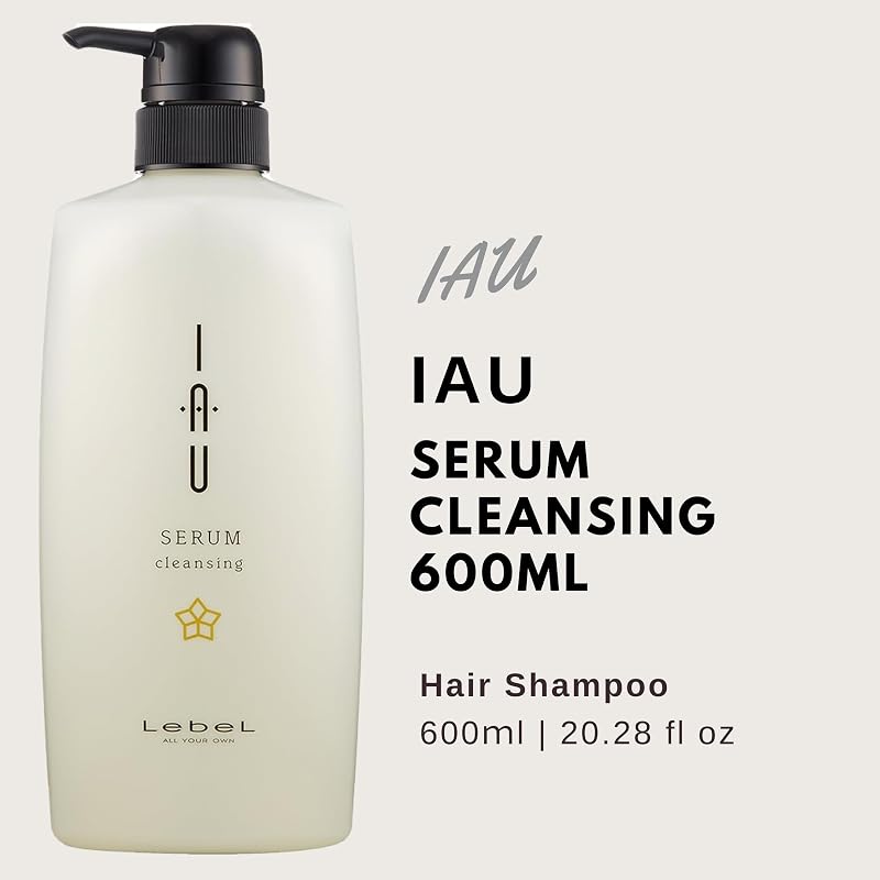 Lebel IAU Serum Cleansing Hair Shampoo 600ml