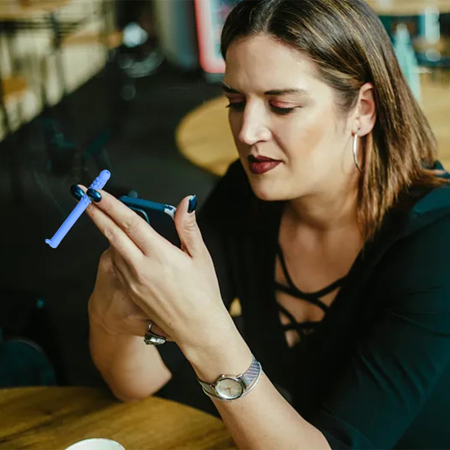 Uceento 3Pcs Chewable Breather Sticks for Quitting Smoking - Fruity Craving Relief, Oral Fixation Quit Smoking, Quit Smoking Chew Sticks Replacement, Stop Smoking Aid