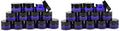 2-Pack 15 ml Cobalt Blue Glass Jars with Inner Liners and Dome Lids – 0.5 Ounces Each