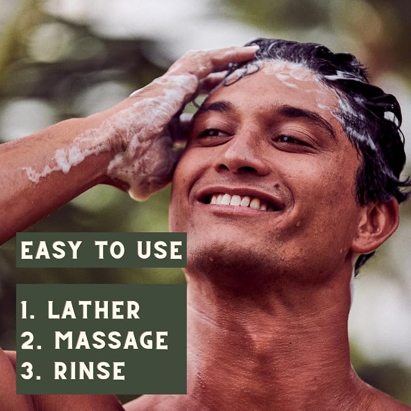 Argan Oil Solid Shampoo Bar Bundle Tea Tree & Mint – US Made, Plastic Free, Vegan & Cruelty Free