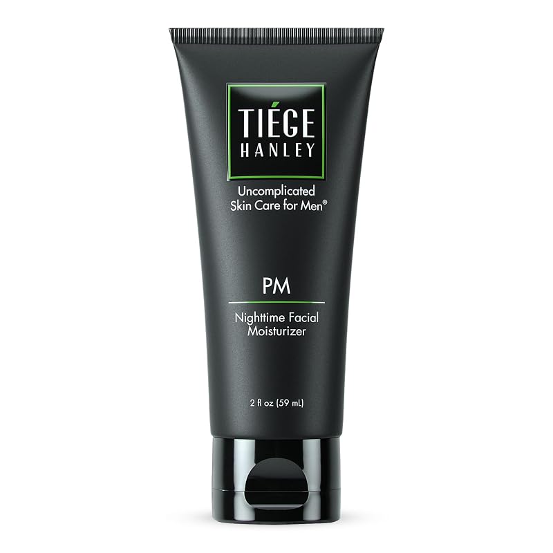 PM Nighttime Face Moisturizer for Men - Sensitive Skin, 2 Fl Oz