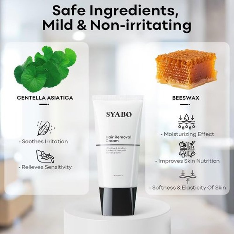 Hair Removal Cream: Intimate/Private Hair Removal For Women & Men - Painless Depilatory Cream Lotion for Bikini, Legs, Arms, Underarms and Body, Sensitive Formula for All Skin Types, 5FL OZ
